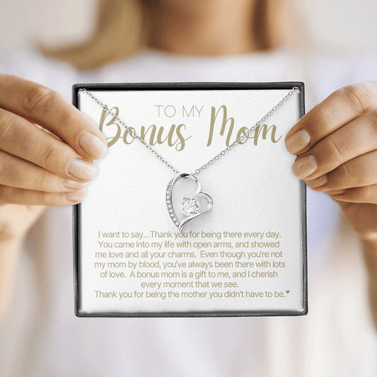 Bonus Mom - Alluring Beauty Necklace Forever Love Template